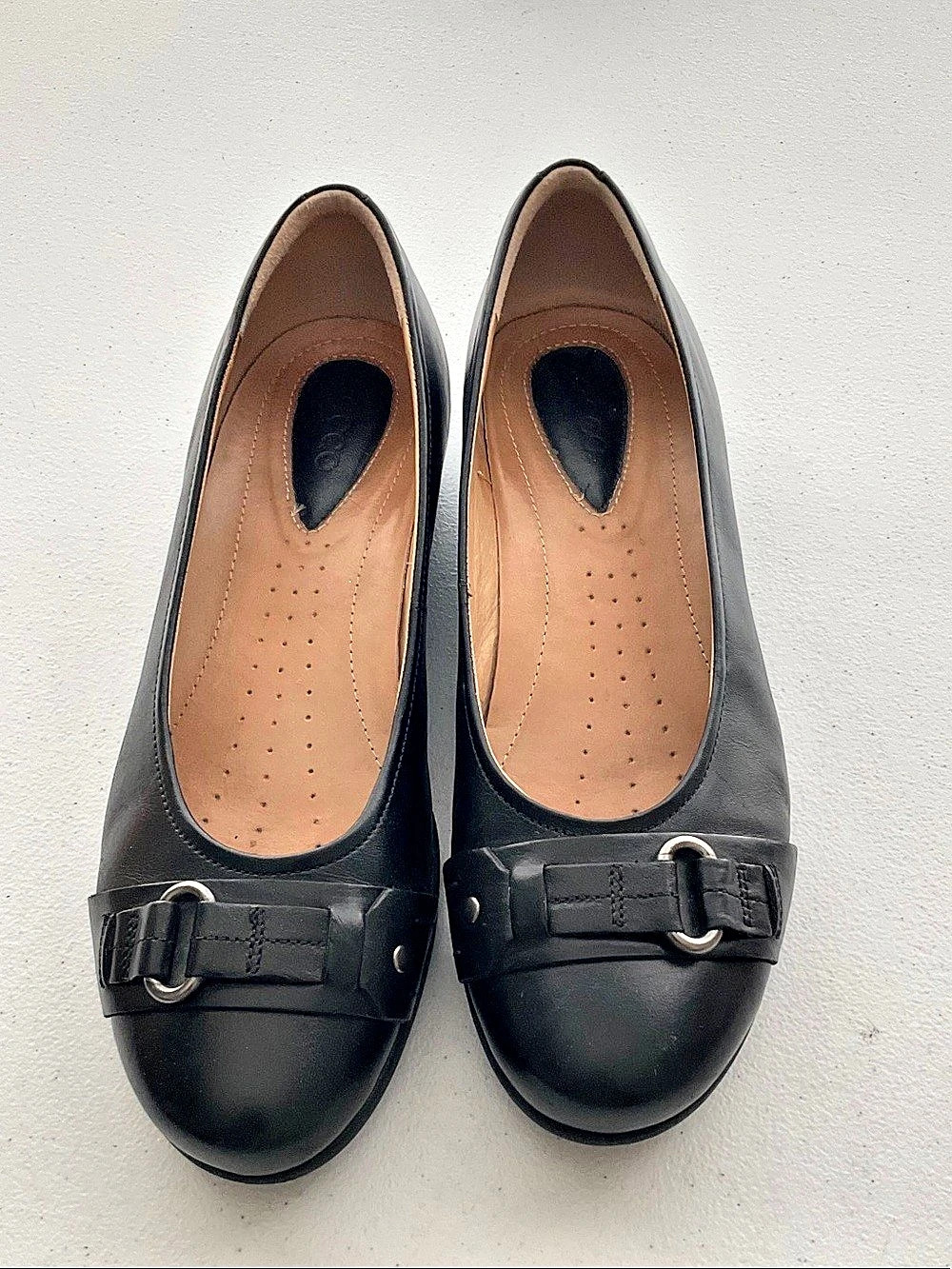 ECCO Abelone Stretch Wedge Slip-On Black